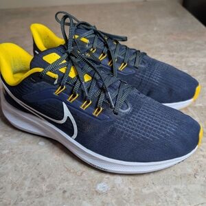 Nike Air Zoom Pegasus Michigan Wolverines NCAA Sideline Shoes Men Size 11 No Box